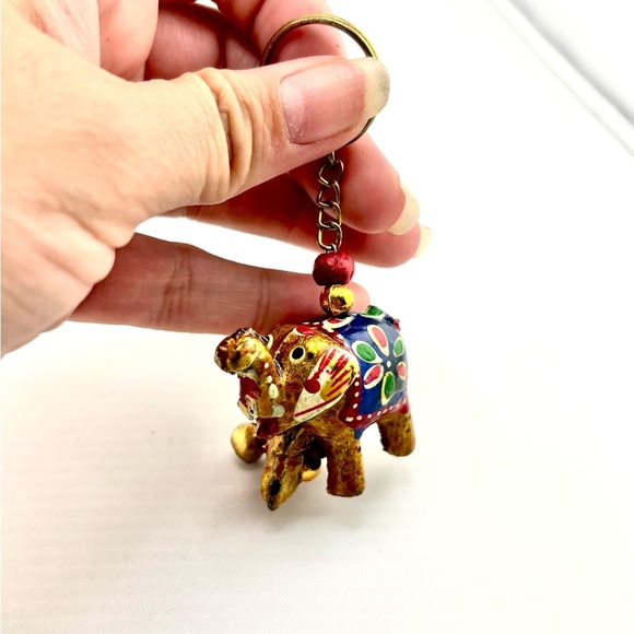 Boho & Spiritual Keychain MEGA Bundle - Lot of 5 (Koi, Elephant, Stone) - Picture 5 of 14